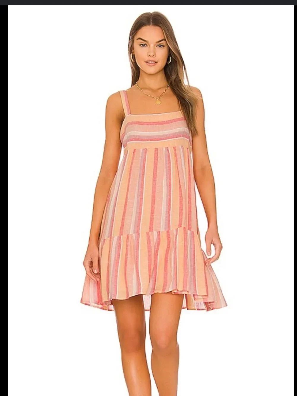 Rails Sadie Dress in Azalea Stripe Small